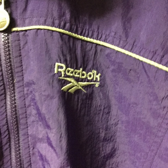 Purple Reebok windbreaker - Picture 3 of 10